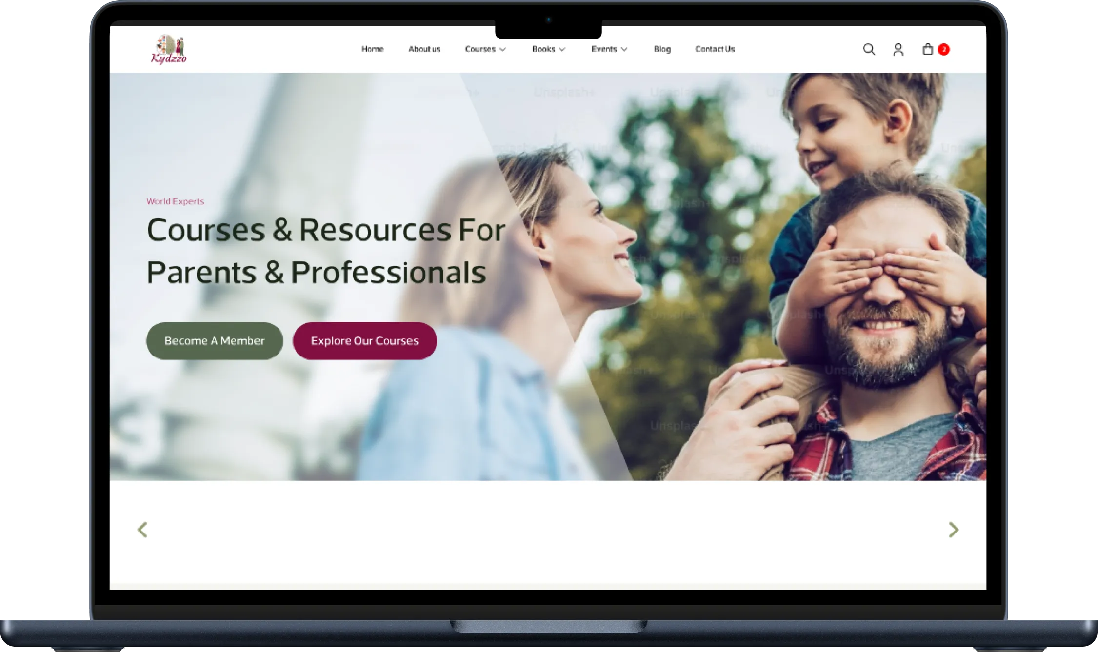 Kydzoo — EdTech platform built by Intcore