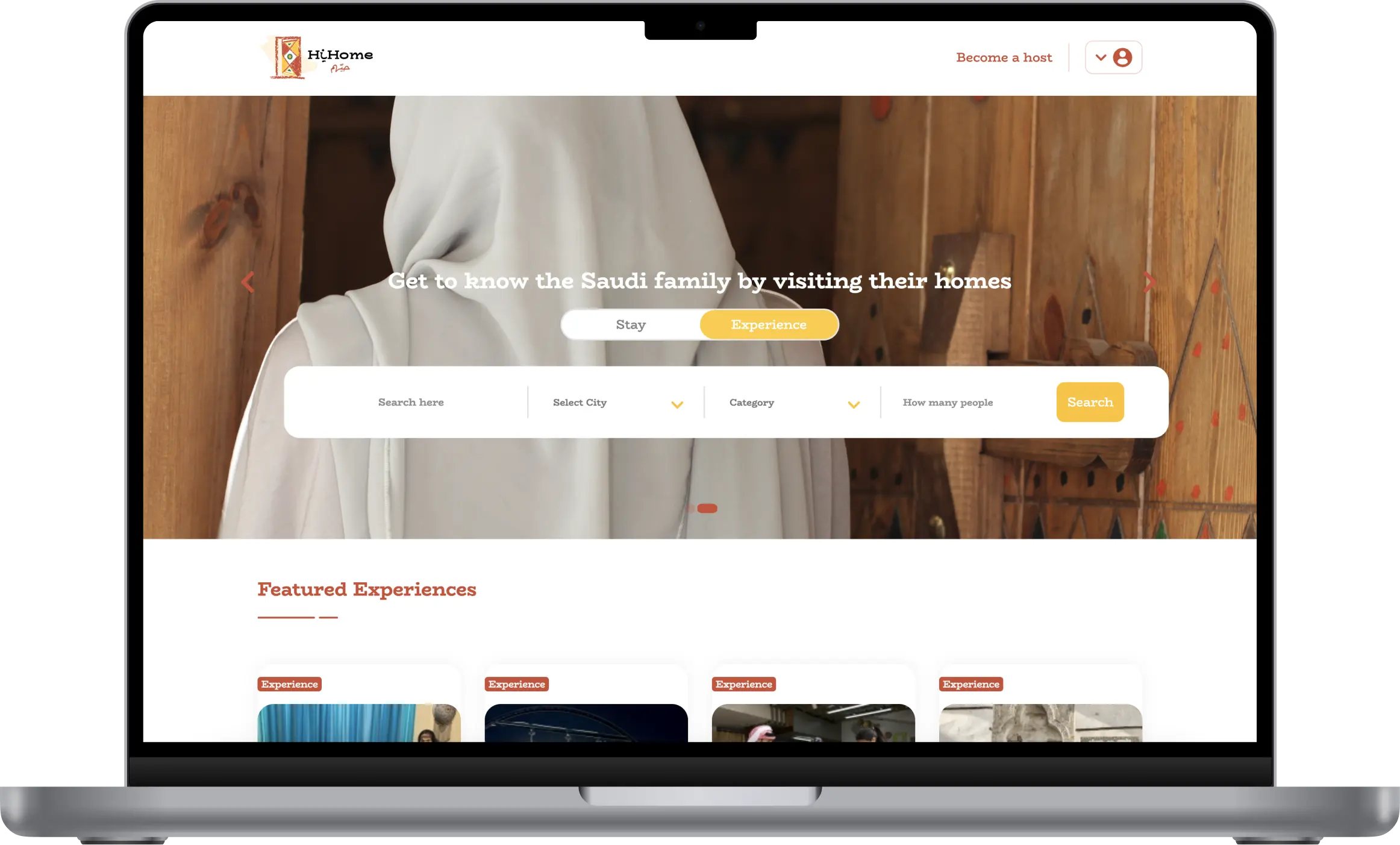HiHome — Tourism platform built by Intcore